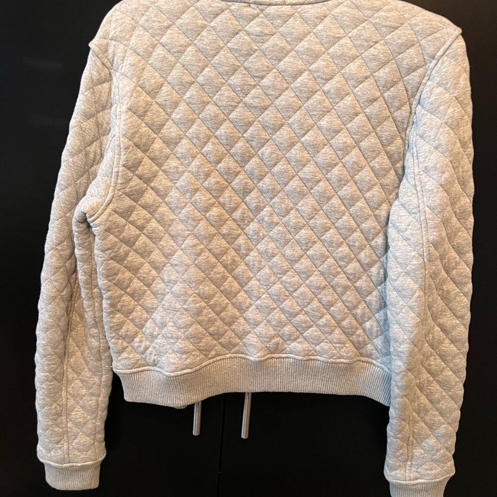 Gap Grey Bomber Jacket - image 3